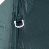 Outsunny 3 M x 3 M Base/ 2.5 M x 2.5 M Top Pop Up Gazebo, 2 Person Setup Instant with Carry Bag, Height Adjustable Slant Leg Party Tent Instant Event Shelter for Garden, Patio, Green