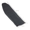 Outsunny Parasol Cover, Patio Cantilever Cover, Banana Umbrella Protector with Rod, Zipper for 2-4 m Parasol for Outdoor Garden, Patio, Dark Grey