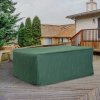 Outsunny Outdoor Garden Furniture Cover Waterproof, Anti-UV 600D Heavy Duty Oxford Fabric Patio Furniture Cover for Rectangular Sofa Table Set, Green, 205 x 145 x 70 cm