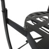 Outsunny 3 PCs Garden Mosaic Bistro Set Outdoor Patio 2 Folding Chairs & 1 Round Table  Outdoor Furniture Vintage