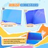 Outsunny 3-in-1 Kids Bouncy Castle with Slide Trampoline Basket, Inflatable Bounce House with Blower for Kids Age 3-8 Monster Design 2.5 x 1.8 x 1.75m