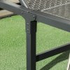 Outsunny Foldable Outdoor PE Rattan Sun Lounger, Patio Wicker Recliners Lounge Chair w/ 5-Level Adjustable Backrest, for Poolside, Garden, Grey