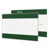 Outsunny 2 Pack Pergola Gazebo Side Panels with Large Window, for 3(m) Long Garden Pergola, 3x2m Gazebo Side Curtains Replacement, Green