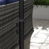 Outsunny 3x2m Cantilever Parasol with Cross Base, Banana Parasol with Crank Handle and 6 Ribs, Rectangular Hanging Patio Umbrella for Outdoor Pool, Garden, Balcony, Beige