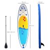 HOMCOM Inflatable Stand Up Paddle Board, 10' x 30