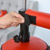 HOMCOM 155-205cm 3-IN-1 Freestanding Boxing Punching Bag Stand, Boxing Speed Trainer with Rotating Flexible Arm, Speed Ball, Fillable Base, Red