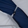 Outsunny Dome Tent for 6-8 Person, Camping Tent with 4 Zipped Mesh Doors, Removable Polyester Cloth, Lamp Hook, Portable Carry Bag, Screen House, White and Blue