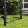 Outsunny 2.4 x 1.5m Grill Gazebo Outdoor BBQ Gazebo Canopy with Side Shelves Hanging Poles Great Ventilation PC Board