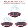 PawHut 150cm Splash Pad Sprinkler for Pets Dog Bath Pool Water Game Mat Toy Non-slip Outdoor Backyard Red