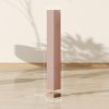 HOMCOM Floor Lamp, 120cm Standing Lamp with Linen Lampshade, Standard Light with Pine Wood Base for Living Room, Bedroom (Bulbs Not Included)