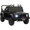 AIYAPLAY Land Rover Licensed Electric Car for Kids, 12V Battery-Powered Kids Ride On Car with Remote Control, Music, Horn, Suspension Wheels, LED Lights, Off-Road Toy for 3-5 Years Old, Black