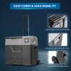 HOMCOM Car Refrigerator, Portable 12/24V Compressor Fridge Freezer, Electric Cooler Box Down to -20°C for Camping, (50 L)