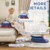 AIYAPLAY Sofa Slide, Indoor Toddler Slide with Extended Length for Bed, Stair, Easy to Assemble and Store, Blue