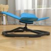 AIYAPLAY Sensory Spinning Chair for Kids, Butterfly-Shaped Swivel Chair for Balance and Coordination Training, Multi-Position Spinning Seat with Non-Slip Base, Blue