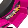 HOMCOM 6V Kids Electric Ride on Car All Terrain Vehicle Toy Quad Bike w/ Forward Reverse Functions Toddlers for 18-36 Months Old Pink