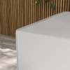 Outsunny Outdoor Garden Furniture Cover Waterproof, Anti-UV 600D Heavy Duty Oxford Fabric Patio Furniture Cover for Rectangular Sofa Table Set, Grey, 210 x 140 x 80 cm