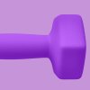 SPORTNOW Set of 2 Hex Dumbbells, Neoprene Weights Pair with Non-Slip Grip, Home Gym Fitness Training Equipment, 2 x 4kg, Purple