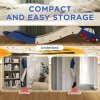 AIYAPLAY Sofa Slide, Indoor Toddler Slide with Extended Length for Bed, Stair, Easy to Assemble and Store, Blue