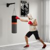 SPORTNOW Punch Bag Bracket, 5-Length Adjustable Boxing Bag Bracket, Heavy Duty Punch Bag Wall Bracket, for Home Gym, Kickboxing, Muay Thai, Punching Training