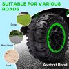 HOMCOM 12V Electric Quad Bike for Kids Ride On Car Toy, with Forward Reverse Functions, LED Headlights, Music, for Ages 3-5 Years - Green