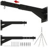 SPORTNOW Punch Bag Bracket, 5-Length Adjustable Boxing Bag Bracket, Heavy Duty Punch Bag Wall Bracket, for Home Gym, Kickboxing, Muay Thai, Punching Training