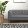 PawHut Dog Sofa Bed, Elevated Dog Couch for Small, Medium Dogs, with Soft Cushion, Removable and Washable Cover, Anti-Slip Pads - Grey