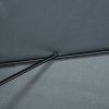 Outsunny 3x2m Patio Parasol Garden Umbrellas Canopy with Aluminum Tilt Crank Rectangular Sun Shade Steel, Dark Grey