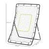HOMCOM Rebounder Net Playback Game Spot Target Ball Rebounders Training Equipment Play Teaching