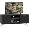 HOMCOM Modern TV Stand Cabinet for TVs up to 55