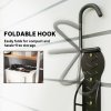 SPORTNOW 8 Pack Bike Rack, Wall Mounted Bicycle Hanger Hook, Foldable Garage Bike Wall Rack, Bicycle Storage Holder for Indoor Outdoor Use