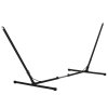 Outsunny 3.1-3.8m Adjustable Universal Hammock Stand Metal Frame Garden Camping Picnic Outdoor Patio Replacement - Stand Only