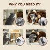 PawHut Cat Tree for Indoor Cats, 47cm Cat Tower with Scratching Post, Cat Bed, Cat Tunnel, Toy Ball, Cute Cat Tree Tower for Kittens and Cats, Dark Brown