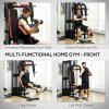 SPORTNOW Multi Gym Workout Station All-in-One Home Gym Equipment with 65kg Weight Stack, Sit Up Bench, Push Up Stand, Dip Station, for Home Gym Full Body Strength Training