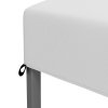 Outsunny 3 x 3(m) Pop Up Gazebo, 1 Person Easay Setup Marquee Party Tent with 1-Button Push, Adjustable Straight Legs, Wheeled Bag, Stakes, Ropes, Sandbags, Instant Shelter, White