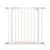 PawHut Pressure Fit Safety Gate, Adjustable Dog Gate, Pet Barrier for for Doorways, Staircases and Hallways with Auto Close, Double Locking, Opening 74-80cm, White