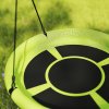 AIYAPLAY Nest Swing Seat for Kids, 100 cm Diameter Tree Swing Set w/ Height Adjustable Hanging Ropes, for Outdoor, Playground, Garden, Green