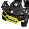 AIYAPLAY 12V Kids Electric Ride on ATV, Battery Powered Quad Bike with 4 Suspension Wheels, Forward Reverse Function, Headlights, Music, Storage Basket, for Ages 3-5 Years, Green