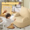 AIYAPLAY Kids Armchair, Bear Shaped Toddler Chair, Baby Armchair for Bedroom Playroom Living Room, for Boys and Girls Aged 18 Months to 3 Years - Khaki