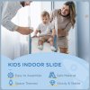 AIYAPLAY Kids Slide Freestanding Toddler Slide Space Theme for Indoor Outdoor Ages 1.5-3 Years - Blue