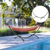Outsunny 3(m) Universal Hammock Stand Metal Frame Garden Camping Picnic Outdoor Patio Replacement - Stand Only