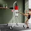 HOMCOM Freestanding Boxing Punch Bag & Speed ball Station, for Home Gym, White