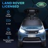 AIYAPLAY Land Rover Licensed 6V Kids Electric Ride On Car, 2-in-1 Sliding Car, Battery Powered Car with Headlights, Music, Horn, for 18-60 Months, Light Blue
