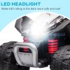 AIYAPLAY Honda Licensed Kids Electric Quad Bike, 6V Ride On Car ATV Toy, with LED Light, Horn, for 1.5-3 Years, Black