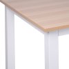 HOMCOM Computer Desk, Writing Table,Workstation for Home Office, Study with Metal Frame, Simple Assembly