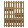 Outsunny Wall-mounted Wooden Garden Planters with Trellis, Drainage Holes and 3 Movable Planter Boxes, Wall Raised Garden Bed for Patio, Carbonised