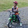 HOMCOM 24V Electric Go Kart for Kids, Drifting Ride-On Racing Go Kart with Slow Start, Music, Horn Honking and Safety Belt, for 8-12 Years Old, Green