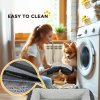 PawHut Dog Sofa Bed Pet Bed Dog Mattress with Removable Washable Cover, Anti-Slip Bottom, for Medium Sized Dogs, 90L x 69W x 21Hcm - Charcoal Grey