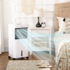 HOMCOM 3-in-1 Portable Air Cooler with 15 Litre Capacity, Evaporative Air Cooler with Automatic Oscillation, 3 Modes, 3 Speeds, Ice Boxes, Air Conditioner Fan for Home, Bedroom, Office