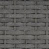 Outsunny 6PC Garden Rattan Sofa Set Bonzer Outdoor Furniture Patio Table Loveseat Stool Lounging Ottoman Aluminium Frame Wicker Weave Conservatory Grey