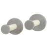 PawHut Cat Wall Furniture, 3 Piece Cat Shelves with Scratching Posts, Scratching Pads, Perches, Cat Wands, Toy Balls, Corner Design Cat Wall Shelves for Indoor Cats, Kittens, Light Grey